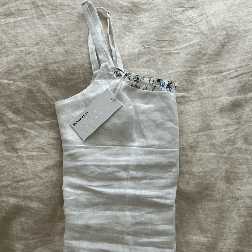 Reformation Cari Linen Top (NWT)